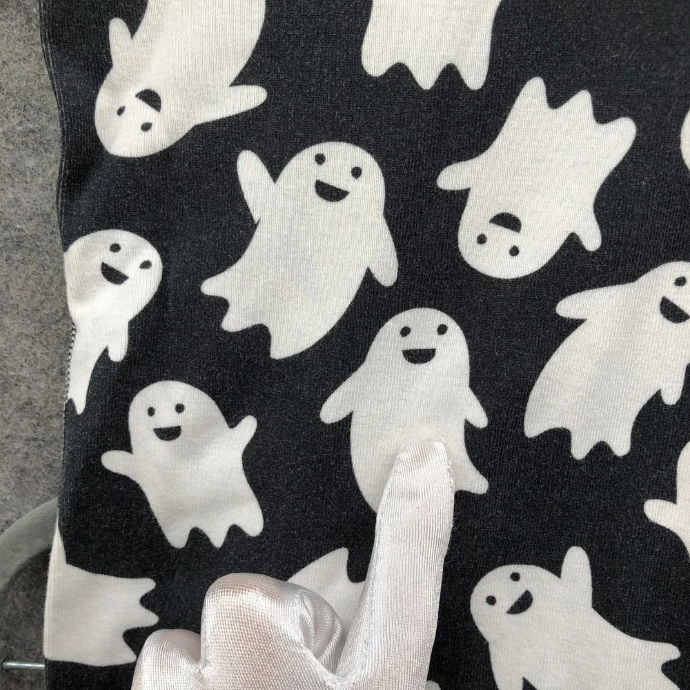 Hanna Andersson Halloween Ghost Long PJ Set Organic Cotton Size 120 US 6-7